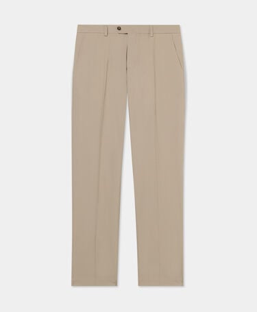 Brooks Brothers Elastische Chino aus Popeline Beige