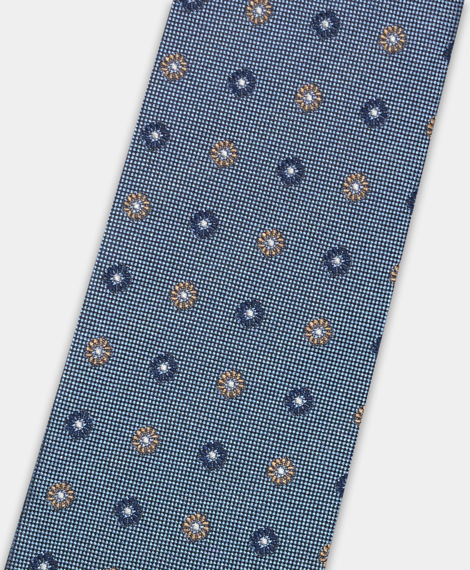Micro Flower Silk Tie