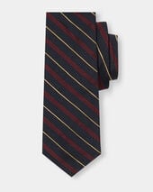 Brooks Brothers Regimental Silk Tie Navy