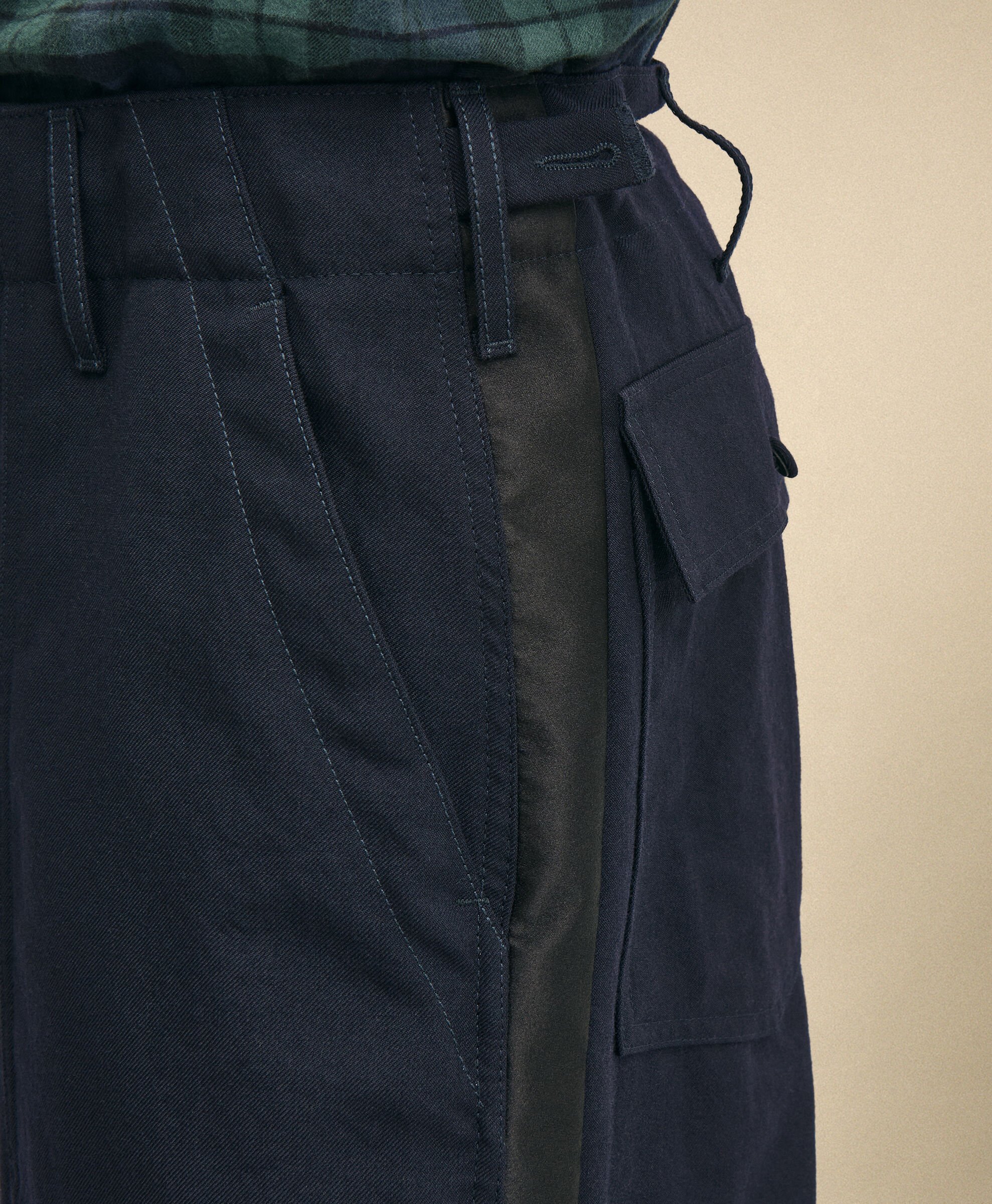 Brooks Brothers x Engineered Garments - Sateen Fatigue Dress Pants