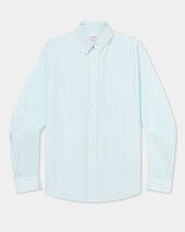 Brooks Brothers Koszula Friday Regular Fit z Kołnierzykiem Button Down Turkusowy Brooks Brothers Koszula Friday Regular Fit z Kołnierzykiem Button Down Turkusowy