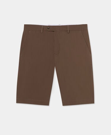 Brooks Brothers Bermuda aus Baumwoll-Popeline Oliv