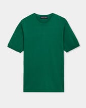 Brooks Brothers T-shirt en Coton Mercerisé Vert Émeraude
