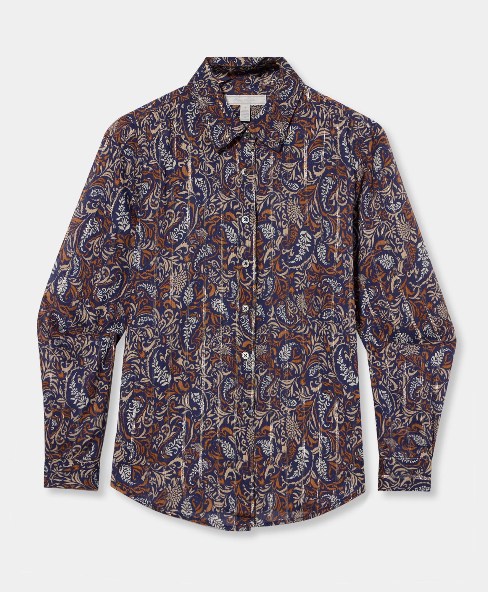 Paisley Dropped Shoulder Blouse