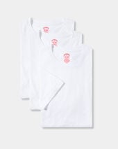 Brooks Brothers Crewneck Cotton T-shirts - Pack of 3 White