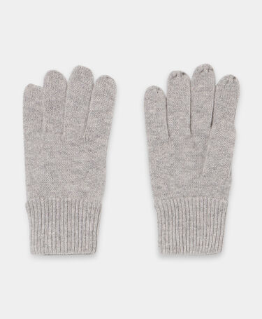 Brooks Brothers Cashmere Gloves Light Grey