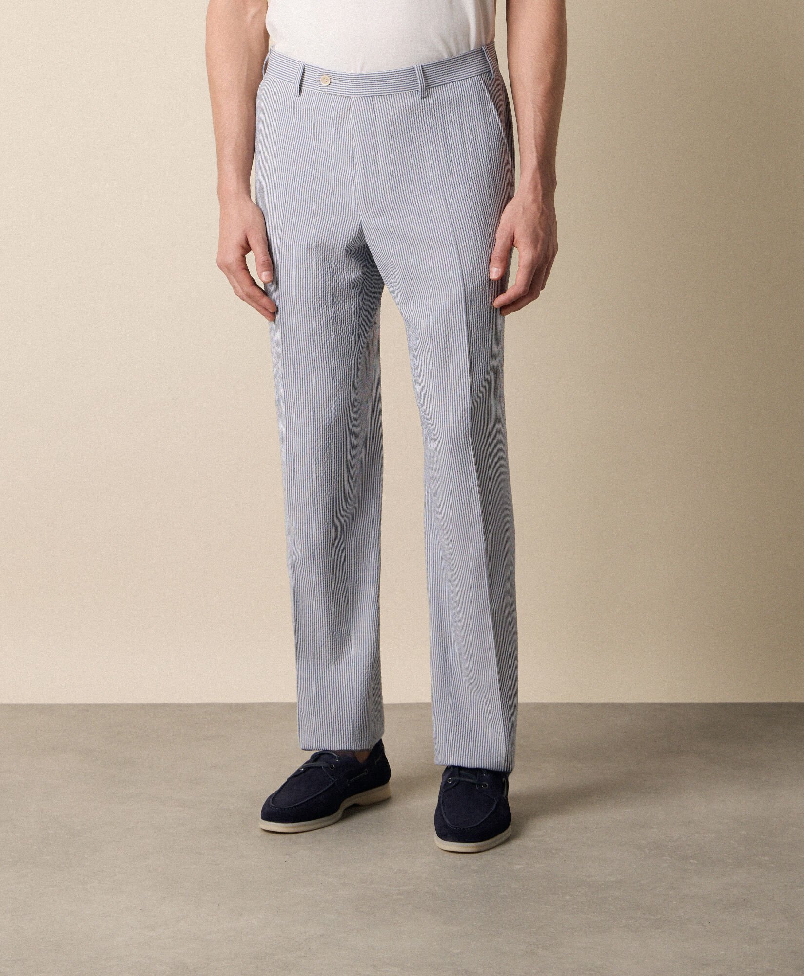 Seersucker Trousers