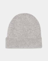 Brooks Brothers Cashmere Beanie Light Grey