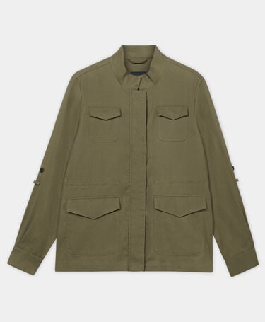 Brooks Brothers Chaqueta Safari Oliva