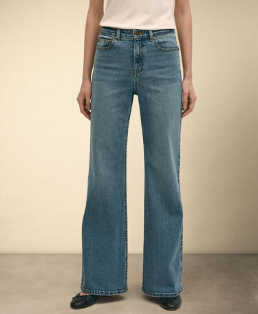 Brooks Brothers Dżinsowe Spodnie z Rozszerzaną Nogawką Denim