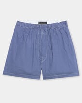 Brooks Brothers Polka Dot Cotton Boxer Blue