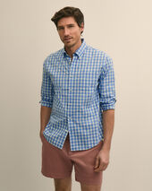 Brooks Brothers Regular Fit Oxford Friday Shirt with Button Down Collar Blue Brooks Brothers Regular Fit Oxford Friday Shirt with Button Down Collar Blue
