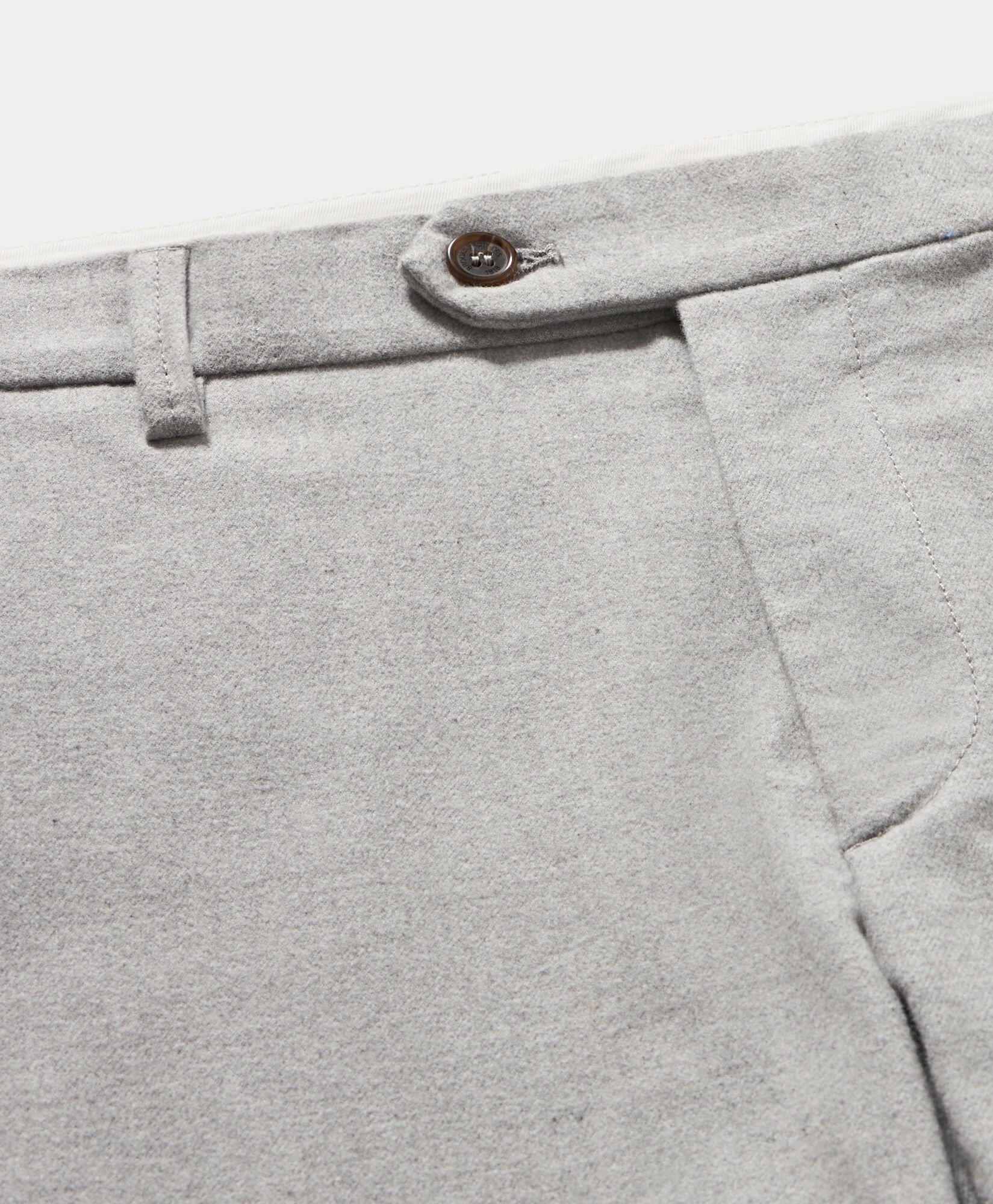 Chino aus Baumwollflanell Regular Fit