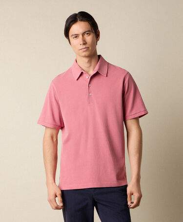 Brooks Brothers Washed Cotton Piqué Polo Blush