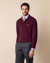 Brooks Brothers Polo aus Supima-Baumwolle Piqué mit Logo Burgunderrot