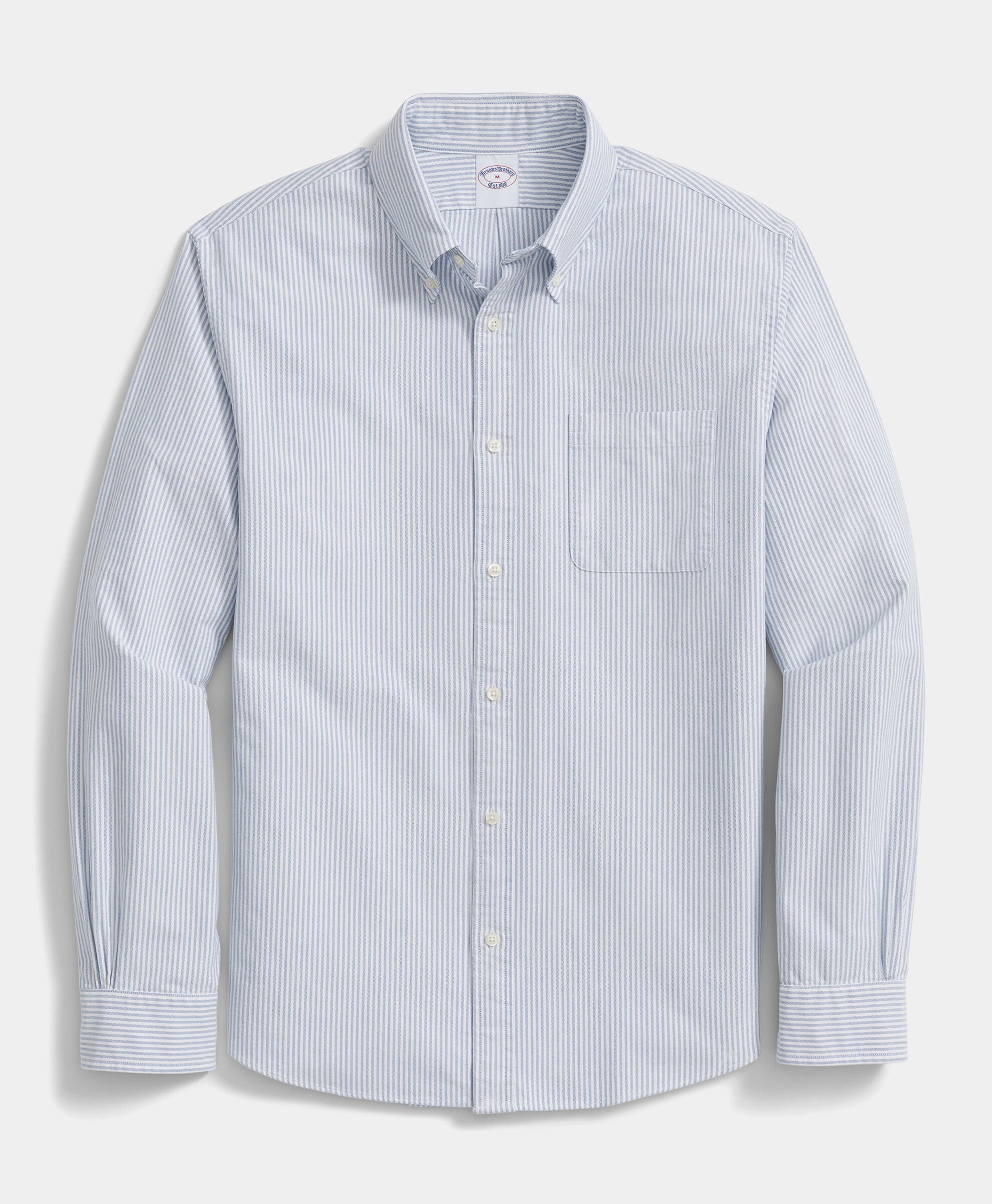 Regular Fit Oxford Shirt with Button Down Collar