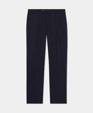 Brooks Brothers Elastische Chino aus Popeline Indigo