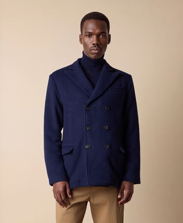 Brooks Brothers Double Breasted Peacoat Navy