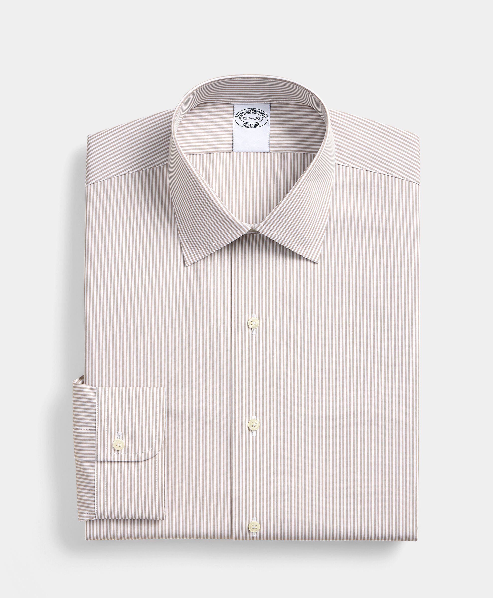 Regular Fit Cotton Shirt with Ainsley Collar