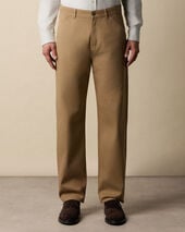 Brooks Brothers Stretch Cotton Gabardine 5-Pocket Pant Beige
