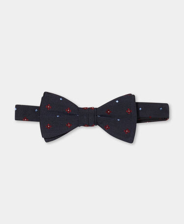 Brooks Brothers Floral Bow Tie Navy