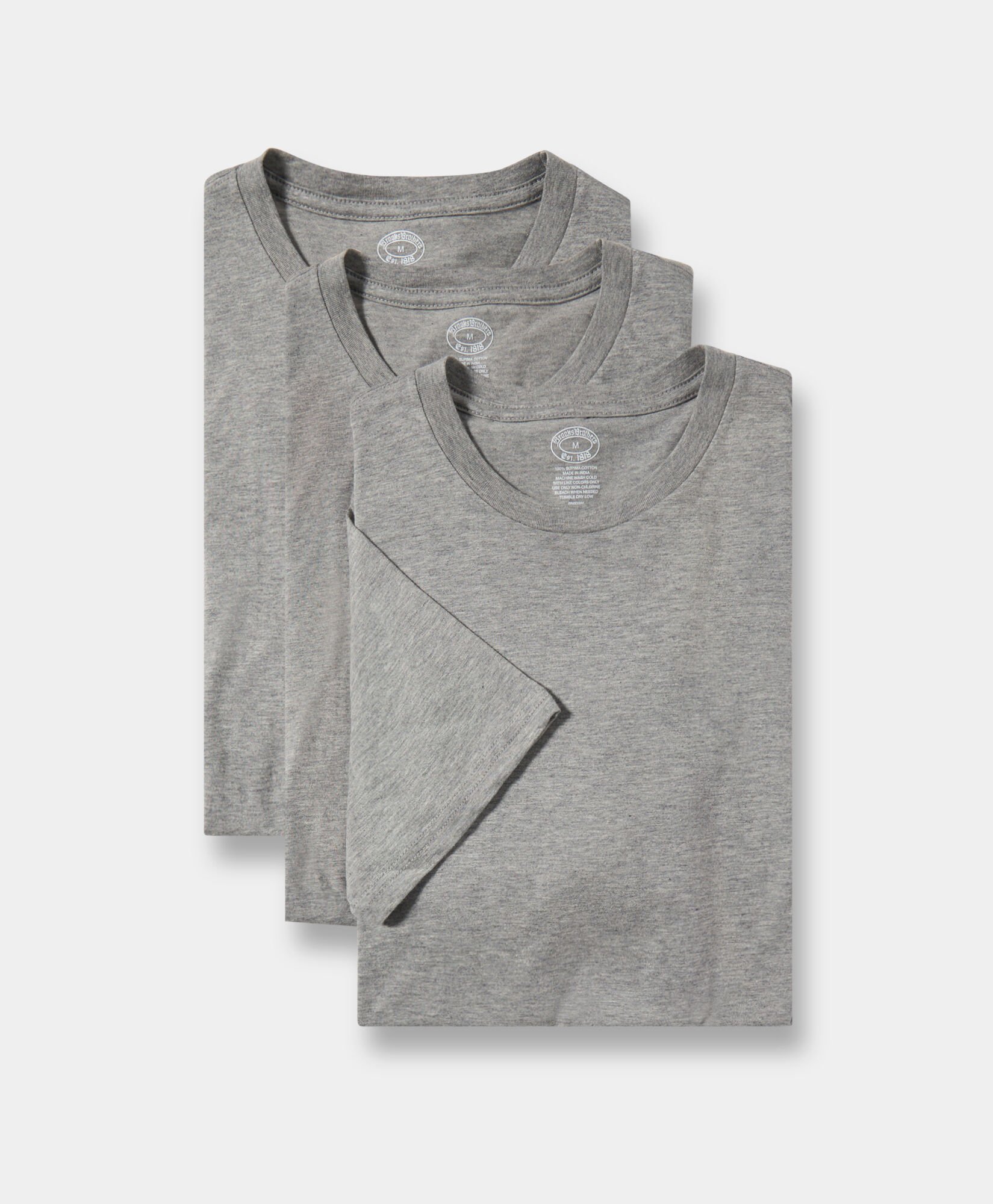 Crewneck Cotton T-shirts - Pack of 3