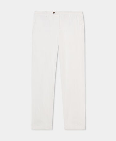 Brooks Brothers Elastische Chino aus Twill Weiß