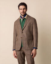 Brooks Brothers Anzug im Glencheck Camel Brooks Brothers Anzug im Glencheck Camel
