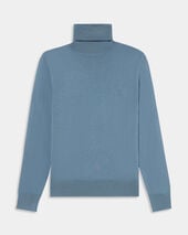 Brooks Brothers Rollkragenpullover Relaxed aus Merinowolle Blau Brooks Brothers Rollkragenpullover Relaxed aus Merinowolle Blau
