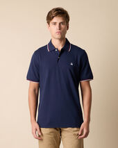 Brooks Brothers Polo Tennis Golden Fleece en Piqué de Coton Stretch Bleu Marine