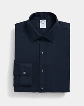 Brooks Brothers Slim Fit Non-Iron Performance Shirt with Ainsley Collar Navy