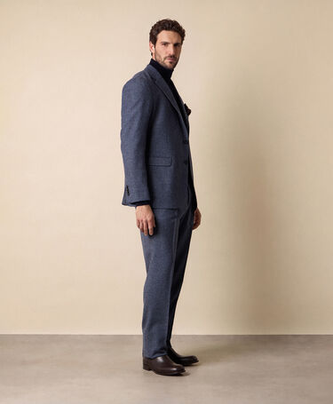 Brooks Brothers Melange Twill Suit Denim