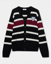 Brooks Brothers Badge Wool Blend Cardigan Navy