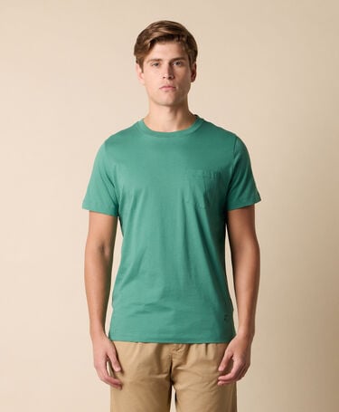 Brooks Brothers Cotton Pocket T-Shirt Green