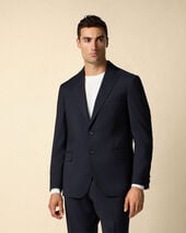 Brooks Brothers Virgin Wool Blazer Navy
