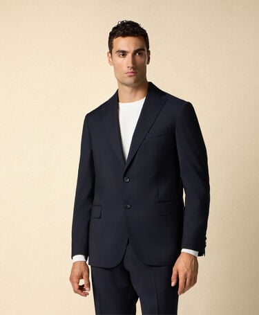 Brooks Brothers Virgin Wool Blazer Marineblau