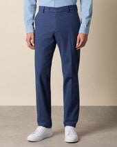 Brooks Brothers Regular Fit Cotton Flannel Chino Light Blue