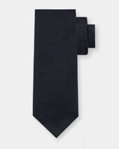 Brooks Brothers Hopsack Silk Tie Navy