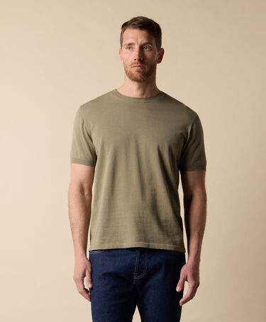 Brooks Brothers T-shirt en Coton Makò Sauge