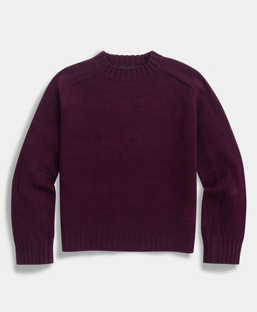 Brooks Brothers Brooks Brothers x Needles - Wool Mock-Neck Knit Purple