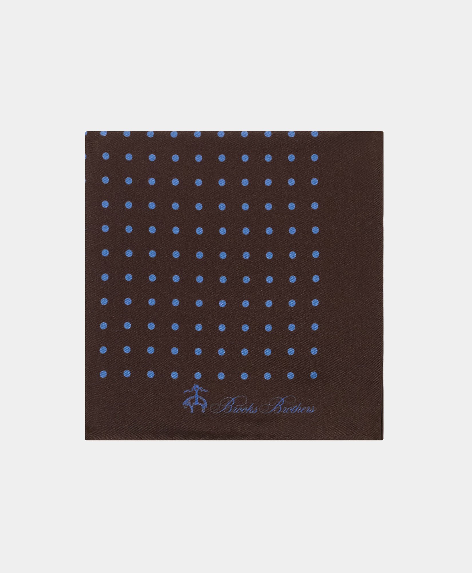 Polka Dot Silk Pochette