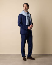 Brooks Brothers Robe en Laine Vierge superfine Bleu