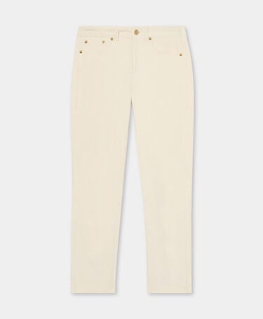 Brooks Brothers Hose aus Baumwoll-Cord mit 5 Taschen Milch