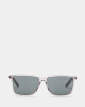 Brooks Brothers Crystal Grey Sunglasses Dark Grey