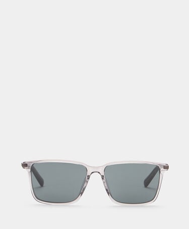 Brooks Brothers Crystal Grey Sunglasses Dark Grey