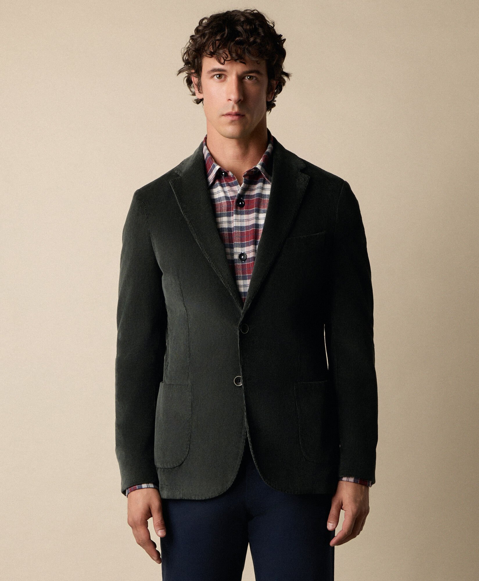 Cotton Corduroy Blazer