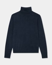 Brooks Brothers Rollkragenpullover Relaxed aus Merinowolle Blau Brooks Brothers Rollkragenpullover Relaxed aus Merinowolle Blau