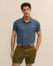 Brooks Brothers Golden Fleece Washed Supima Cotton Polo Dark Blue