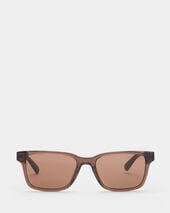 Brooks Brothers Brown Check Sunglasses Brown