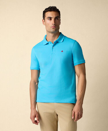 Brooks Brothers Cotton Piqué Polo Light Blue